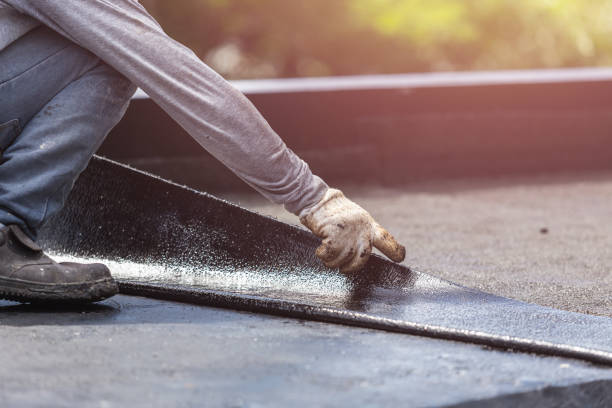 Professional Crawl Space Encapsulation technician working in Bay Village, OH